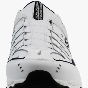 Skechers White and Black Men's Athletic Shoes